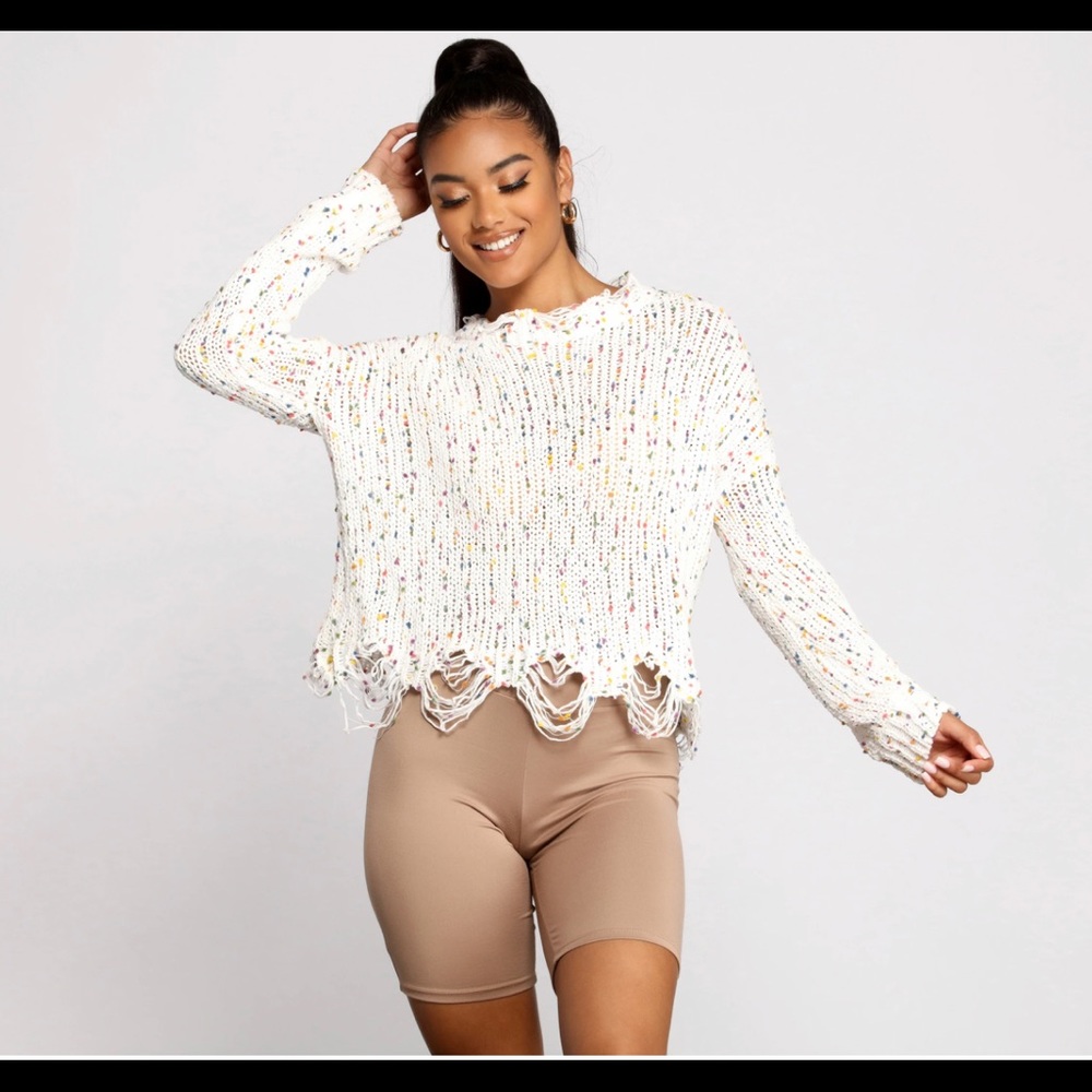 Trendy sweater